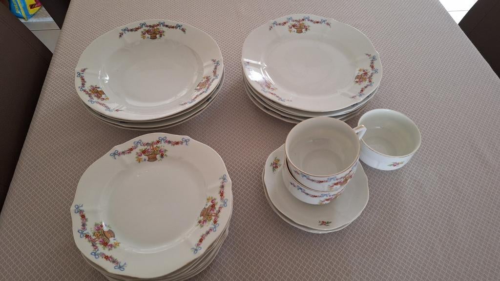 Vintage servies bavaria, niet compleet, Ophalen