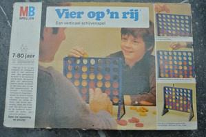 vier op een rij MB, Kinderen en Baby's, Speelgoed | Educatief en Creatief, Ophalen of Verzenden