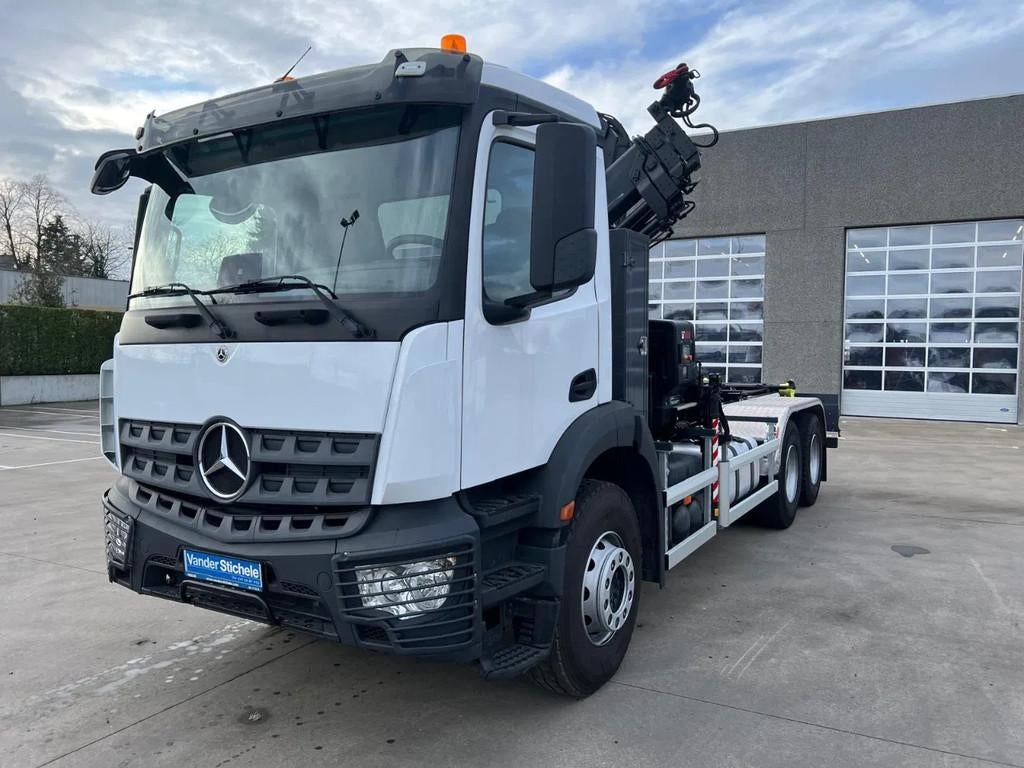 Mercedes-Benz Arocs 2640 - HIAB X-HIDUO 158DS-4 & MULTILIFT, Auto's, Vrachtwagens, Automaat, Achterwielaandrijving, 400 pk, Euro 6