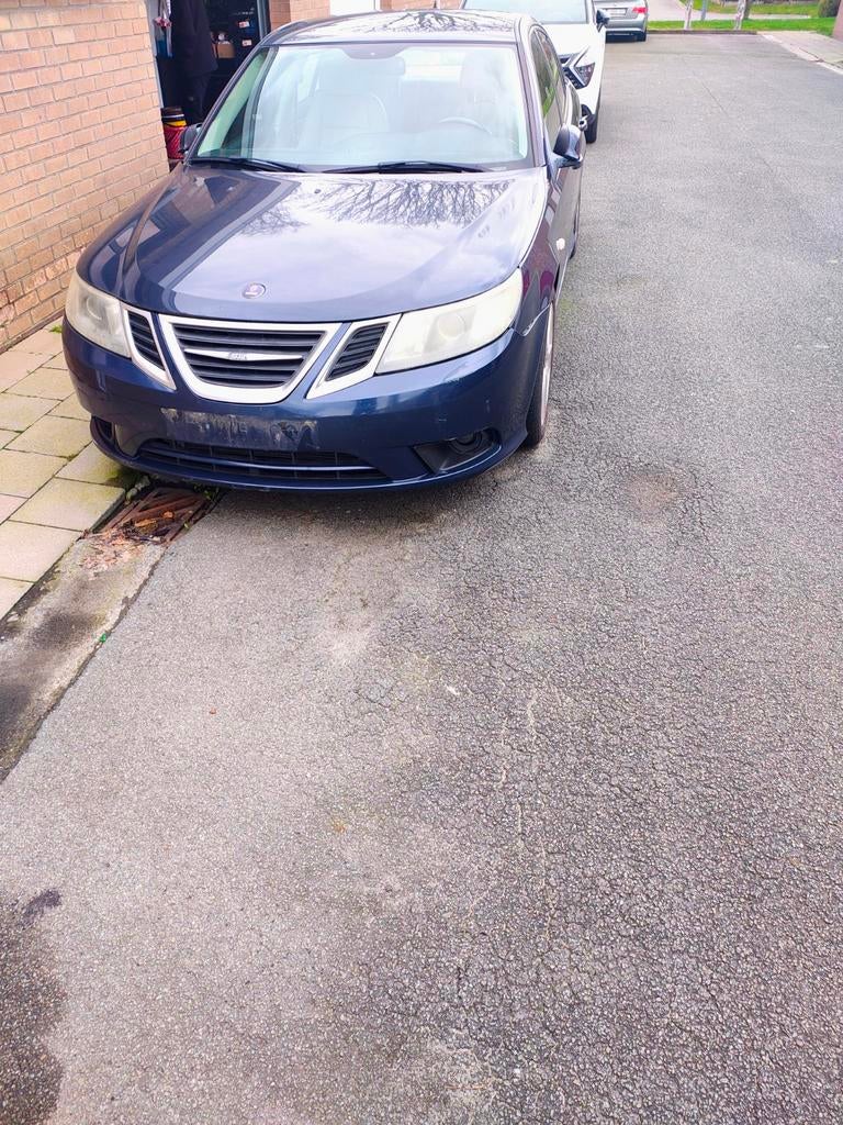 Saab 93 (verkocht), Auto's, Saab, Beige, Blauw, Leder, 5 deurs