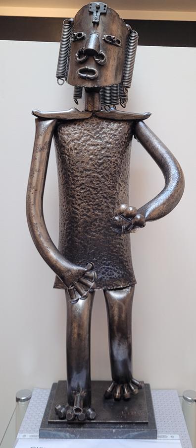 Ludo GIELS, Dreadlocks, Antiquités & Art, Art | Sculptures & Bois, Enlèvement