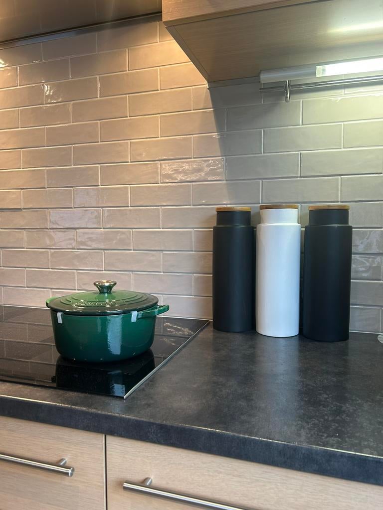 Pots minimalistes de Serax, Enlèvement ou Envoi, Pot de stockage, Comme neuf, Pierre/céramique