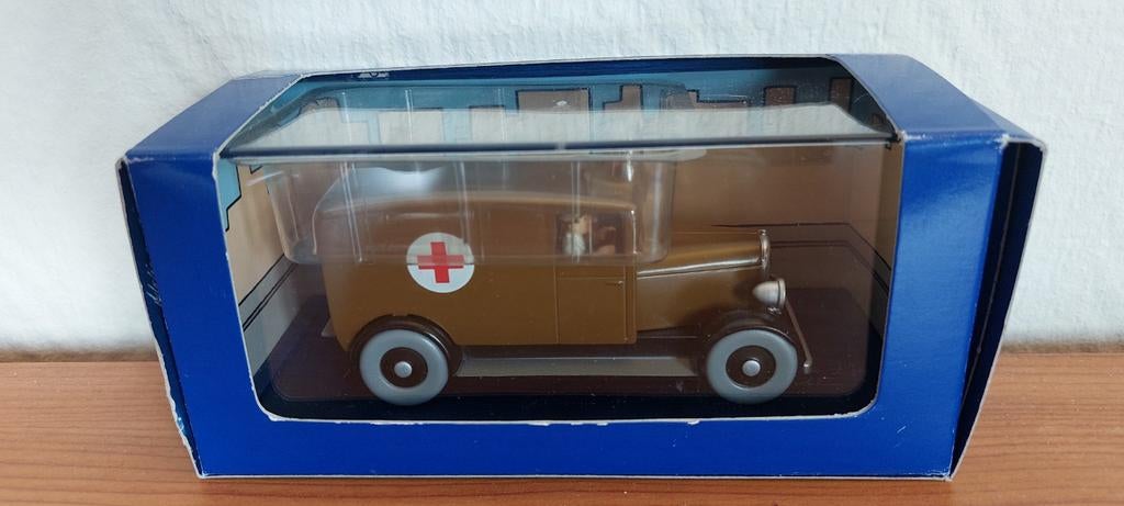 Voiture TINTIN Atlas 1/43 « L'ambulance de Chicago », Enlèvement, Comme neuf, Voiture, Autres marques