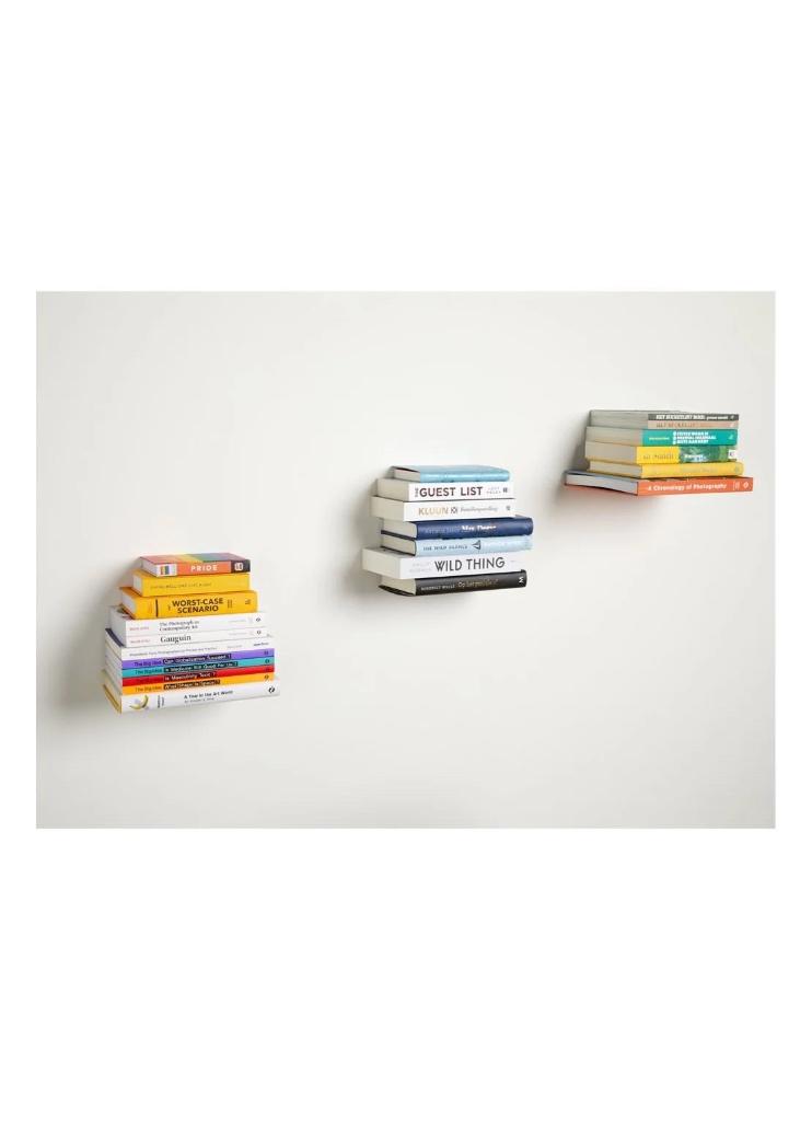 Leggers voor zwevende boeken, Huis en Inrichting, Woonaccessoires | Wandplanken en Boekenplanken, Ophalen of Verzenden, Zo goed als nieuw