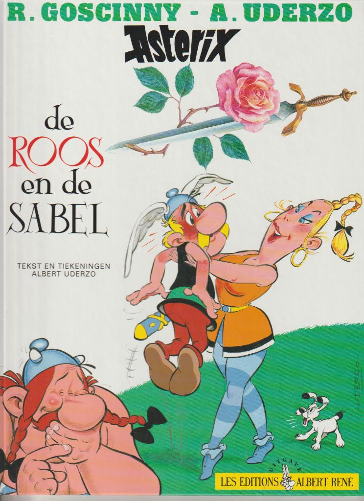 Strip - Asterix - De Roos en de Sabel - Antwerps dialect., Boeken, Stripverhalen, Verzenden