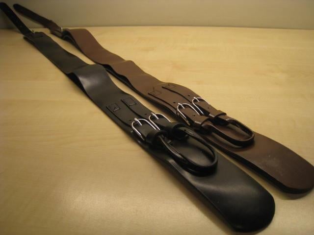 Set van 2 stuks dames ceintuur, zwarte en bruine, 100x5cm, Kleding | Dames, Riemen en Ceinturen, Ophalen