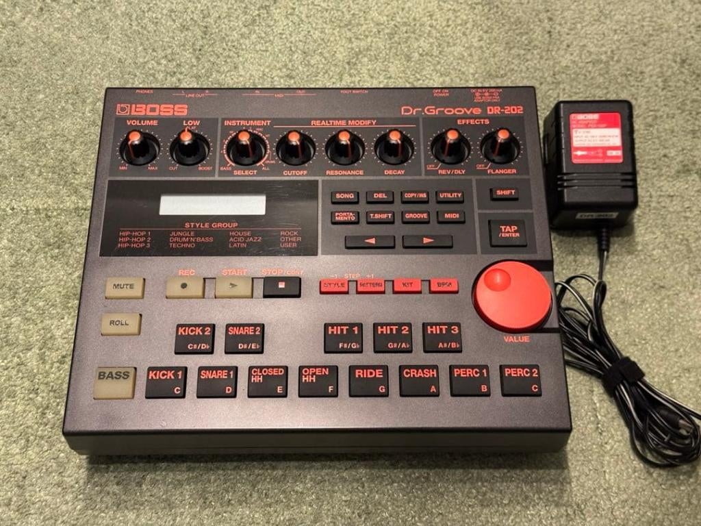 Boss DR-202, Ophalen of Verzenden, Zo goed als nieuw