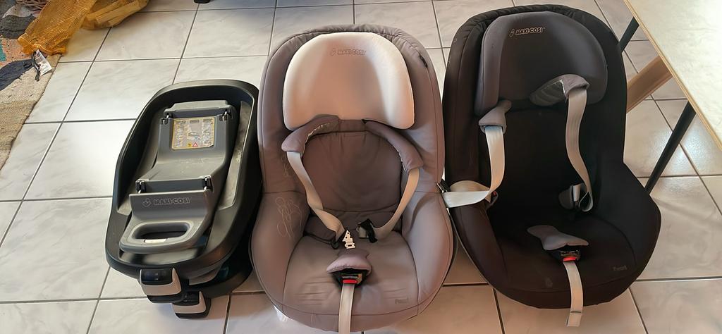 Siège auto enfant + base (2 kits) maxi cosi, Enfants & Bébés, Sièges auto, Enlèvement, Utilisé, Maxi-Cosi, Isofix
