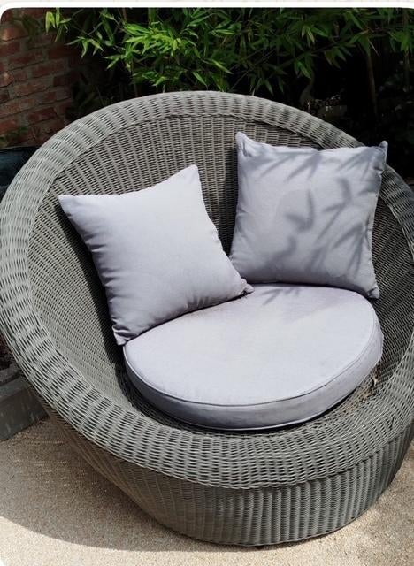 Fauteuil de jardin, Ophalen, Zo goed als nieuw, Wicker