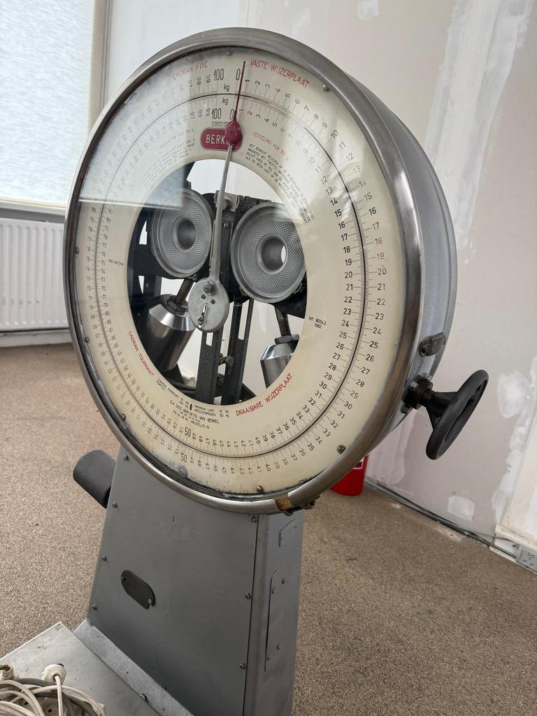 Mooie BERKEL bascule 100kg, Elektronische apparatuur, Ophalen, Gebruikt, Analoog, Overige typen