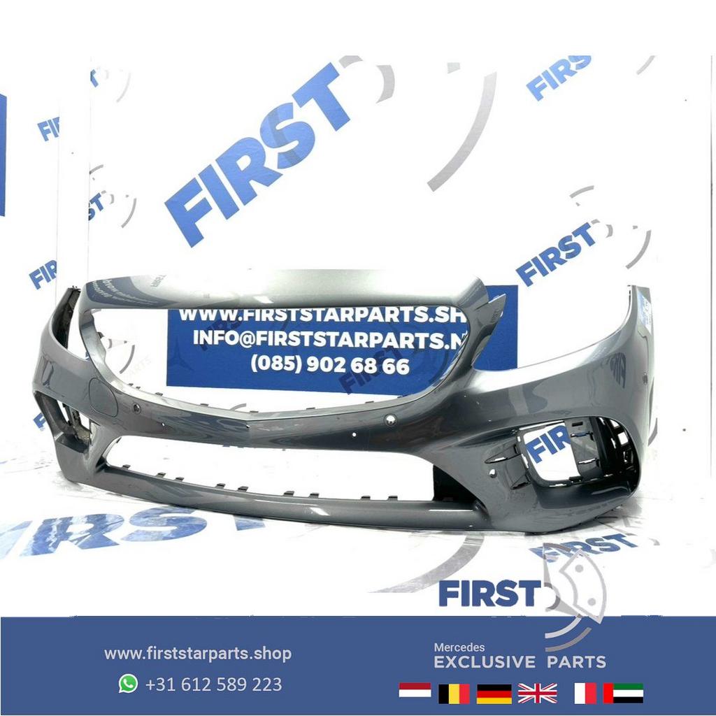 W205 Facelift AMG BUMPER Mercedes C Klasse 2019-2020 VOORBUM, Gebruikt, -, Voor, Ophalen of Verzenden