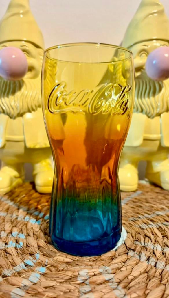 Rare! Verre Coca-Cola Arc-en-ciel 2020 - Édition Limitée, Enlèvement, Neuf, Verre à soda