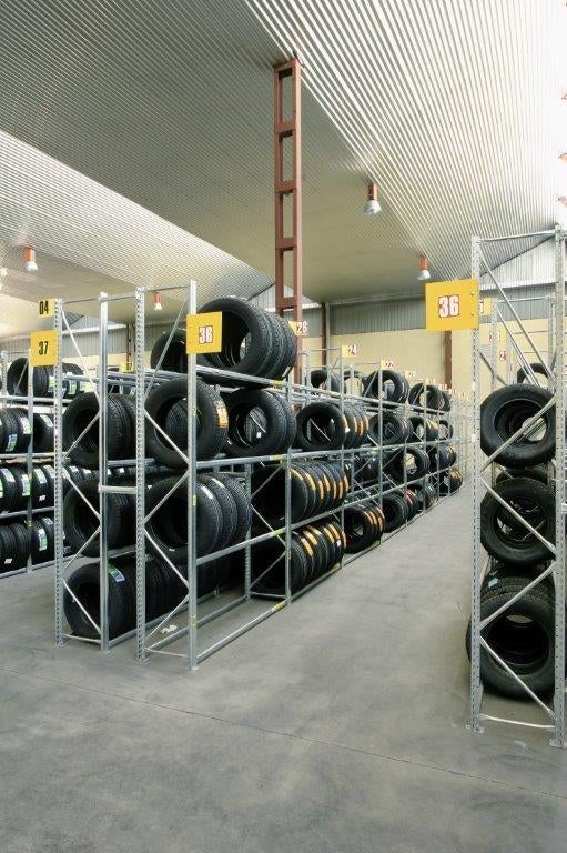 Étagère pneus (rayonnage modulaire), Enlèvement ou Envoi, Belrack, Info@belrack.com, Belgique