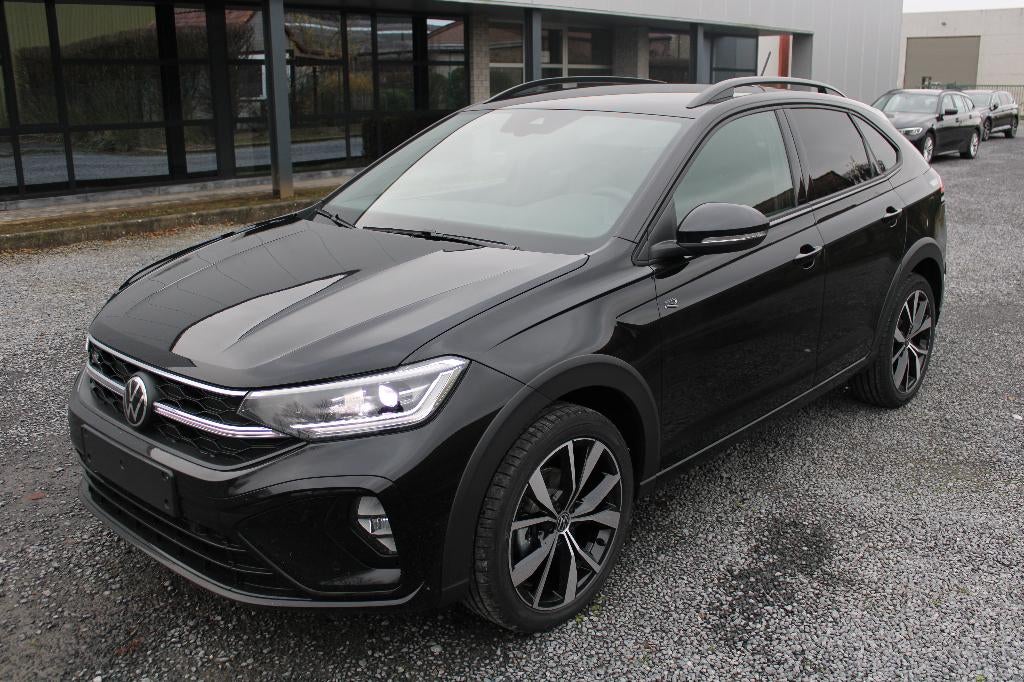 VW TAIGO *NIEUWE WAGEN 0KM* DSG R-LINE *EXTRA VEILIGHEIDSOP, Auto's, Volkswagen, Automaat, Leder en Stof, Zwart, 5 deurs