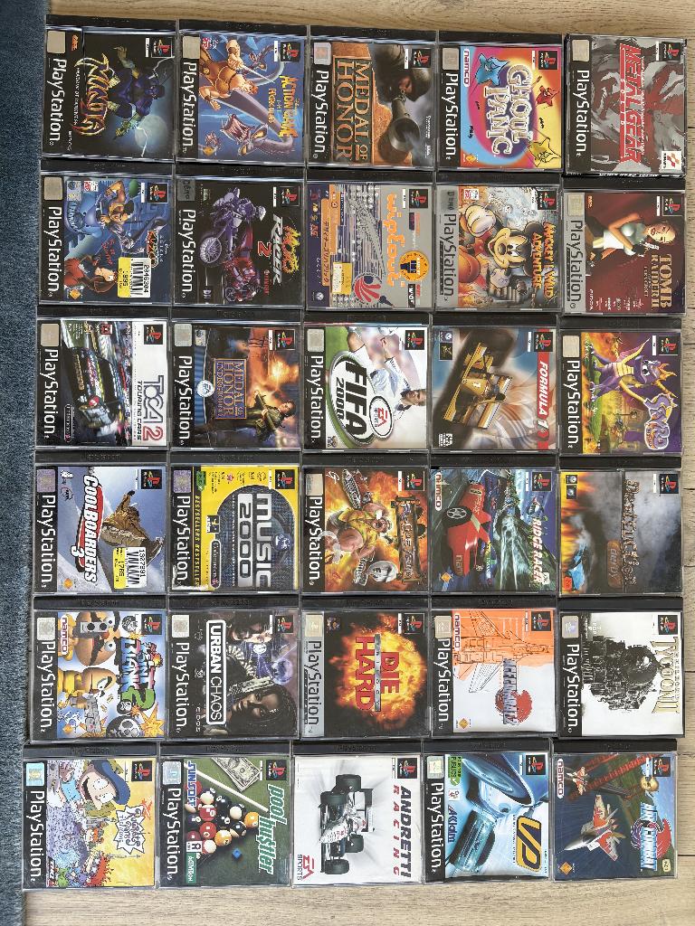 PS1 - PS2 - PS3 games, Games en Spelcomputers, Games | Sony PlayStation 1, Ophalen, Gebruikt