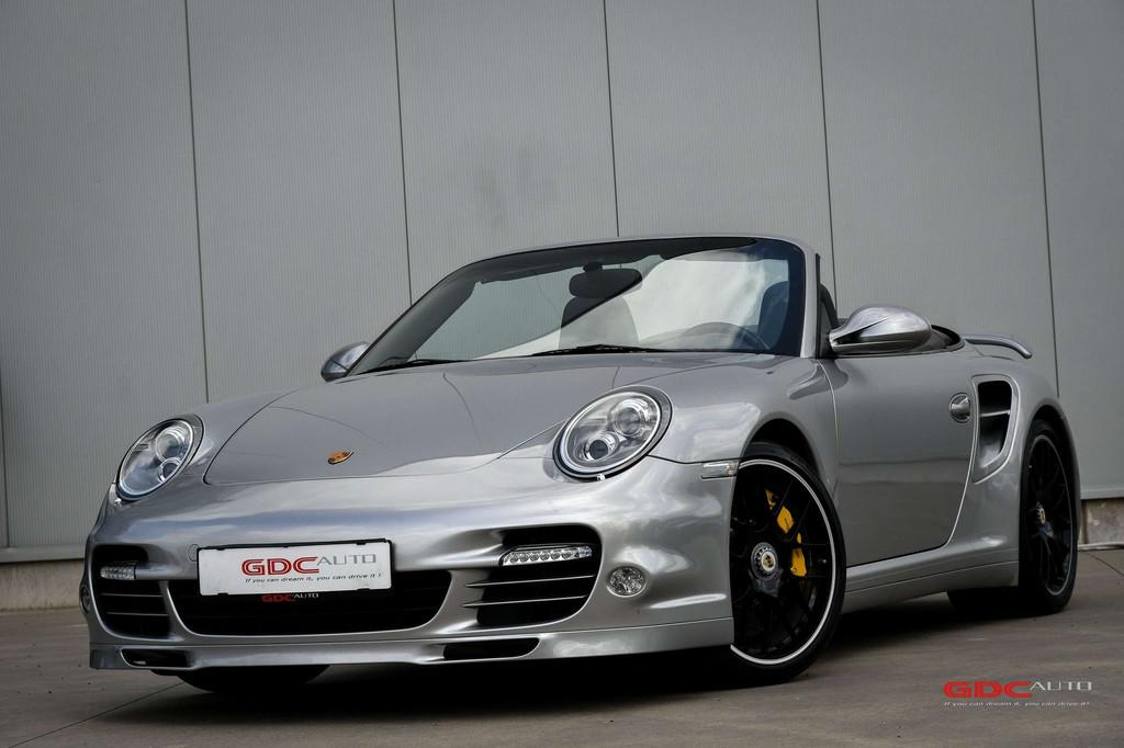 Porsche 911 997.2 Turbo S l 3.8 PDK l Cabrio l Ceramic Brake, Autos, Cuir, Achat, Entreprise, Noir