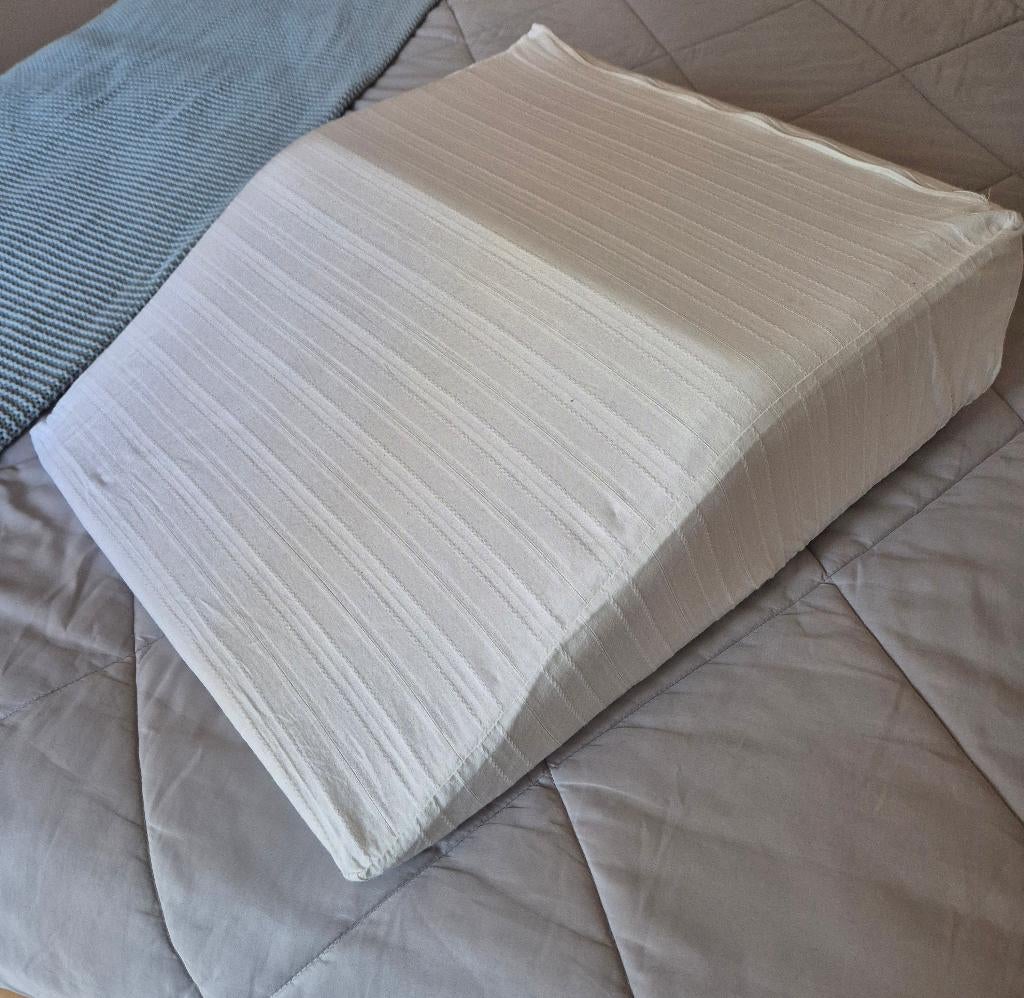 Coussin circulation jambes, Enlèvement ou Envoi, Comme neuf, Blanc, Rectangulaire