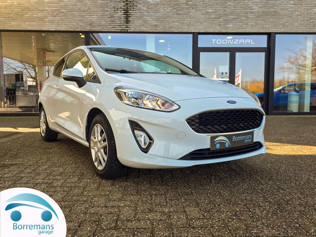 Ford Fiesta Lichte vracht 1.5 TDCi Business  Carplay/Parkee, Auto's, 0 kg, Wit, Bedrijf, 86 pk