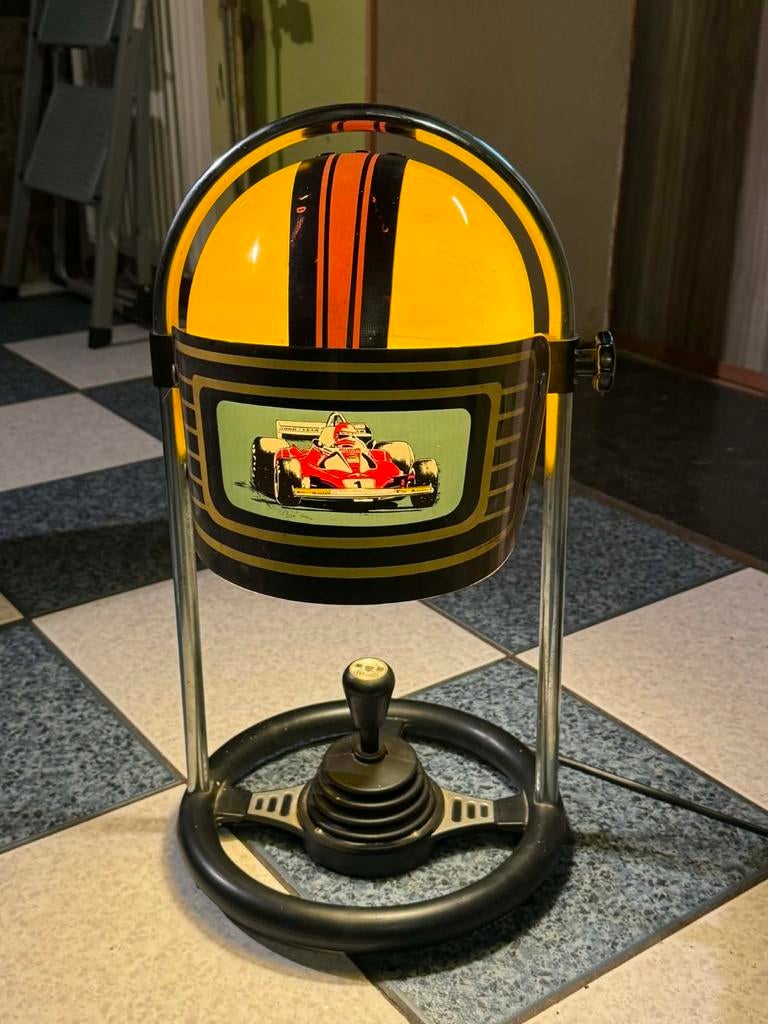 Lampe vintage design allemand FF Leuchten années 70 - f