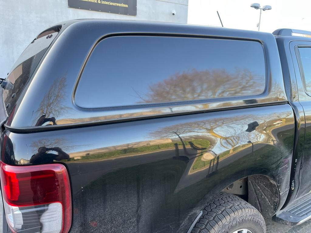 Zwarte hardtop te koop, Ophalen