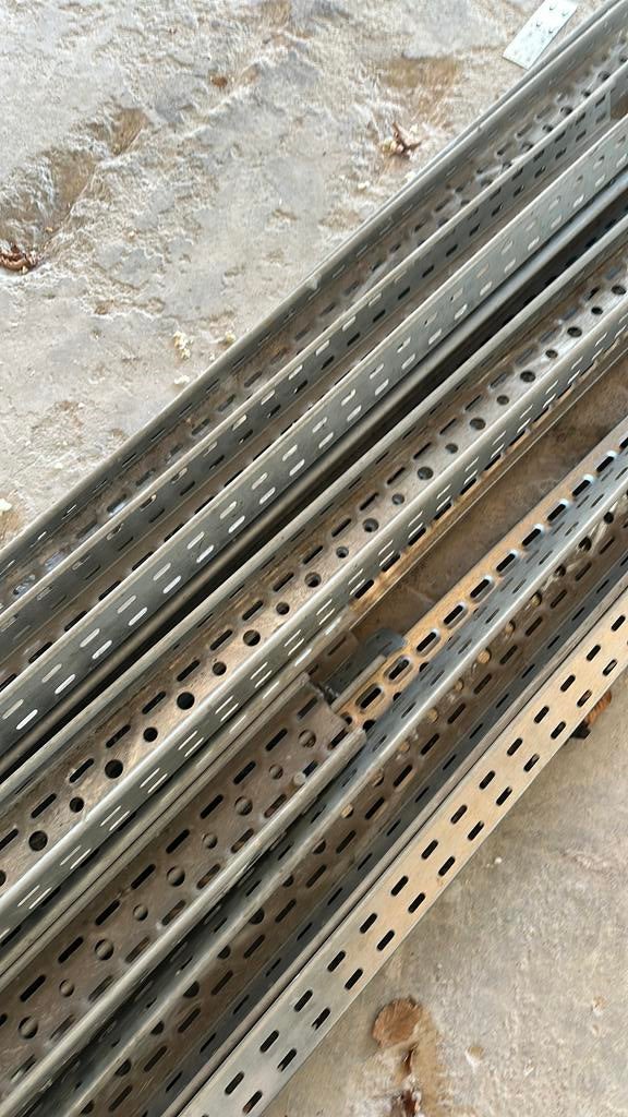 Gegalvaniseerde kabelgoten, Ophalen, Gebruikt