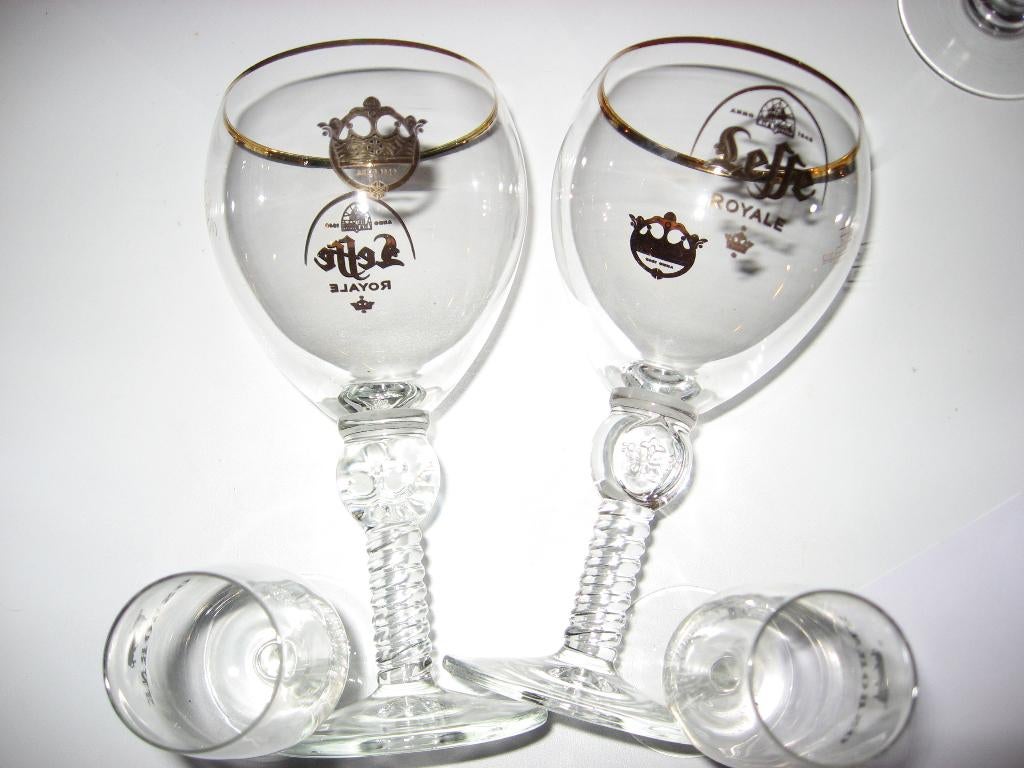 Leffe Royale Bierglazen, Verzamelen, Ophalen, Nieuw, Glas of Glazen, Leffe