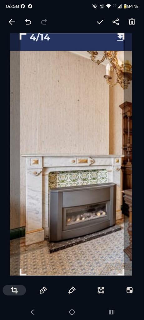 Poêle chaudière a gaz a vendre et décorations qui vient avec, Maison & Meubles, Enlèvement