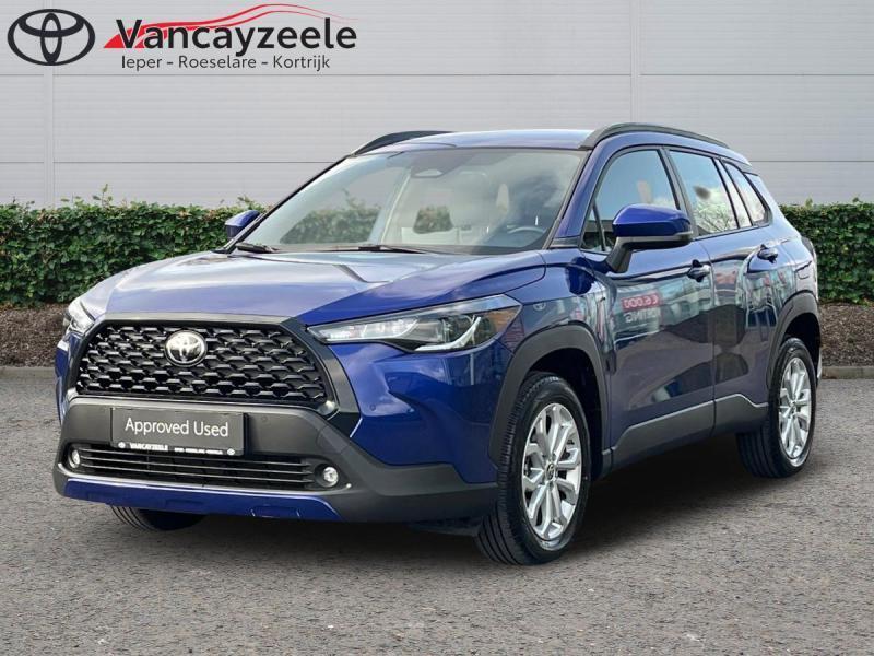 Toyota Corolla Cross Style+cam+gps+sens V+A, Autos, Toyota, Achat, Euro 6, Noir, 5 portes