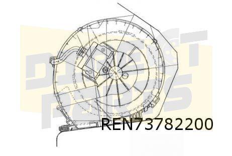 Renault Kangoo (-11/99) (-AC) kachelmotor OES! 7701206550, Autos : Pièces & Accessoires, Climatisation & Chauffage, Renault, Neuf