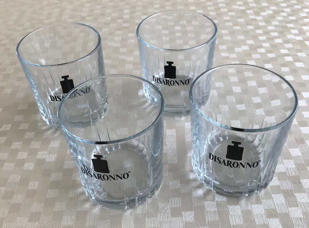 Amaretto Disaronno glazen,2,50€/stuk,nieuw, Huis en Inrichting, Keuken | Servies, Ophalen, Nieuw, Glas of Glazen