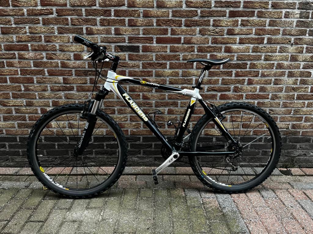 Flanders mountainbike, Comme neuf, Enlèvement, Plus de 20 vitesses, Moins de 49 cm