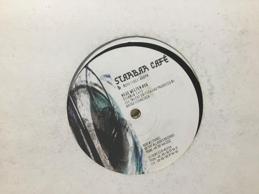 Guido Schneider. Starbar Cafe, Cd's en Dvd's, Vinyl | Dance en House, Ophalen of Verzenden, Zo goed als nieuw