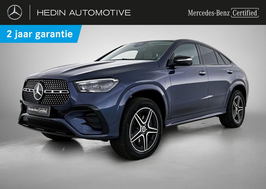 Mercedes-Benz GLE-klasse 350 DE 4MATIC Coupé AMG Line Night, Auto's, Mercedes-Benz, 197 pk, Gebruikt, Regensensor, Blauw