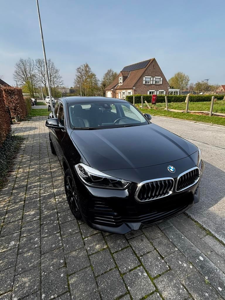 BMW X2 sDrive18i zwart automaat 46000km, Auto's, BMW, Zwart, Zwart, 5 deurs, Particulier