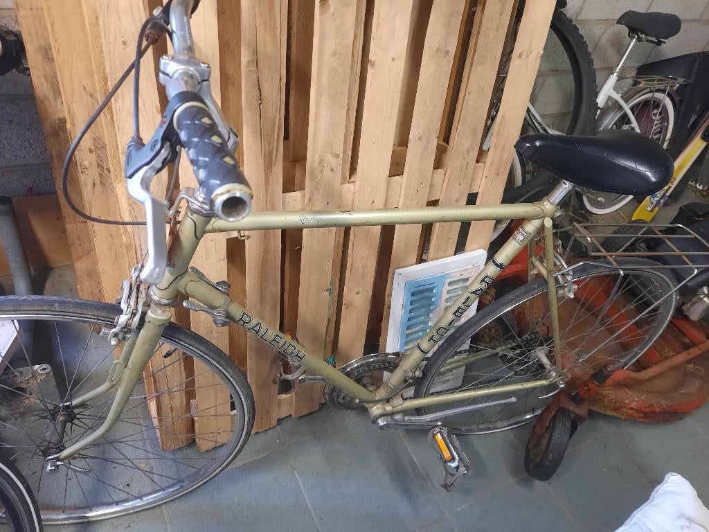 A vendre ancien vélo de course Raleigh 1980, Enlèvement, Utilisé