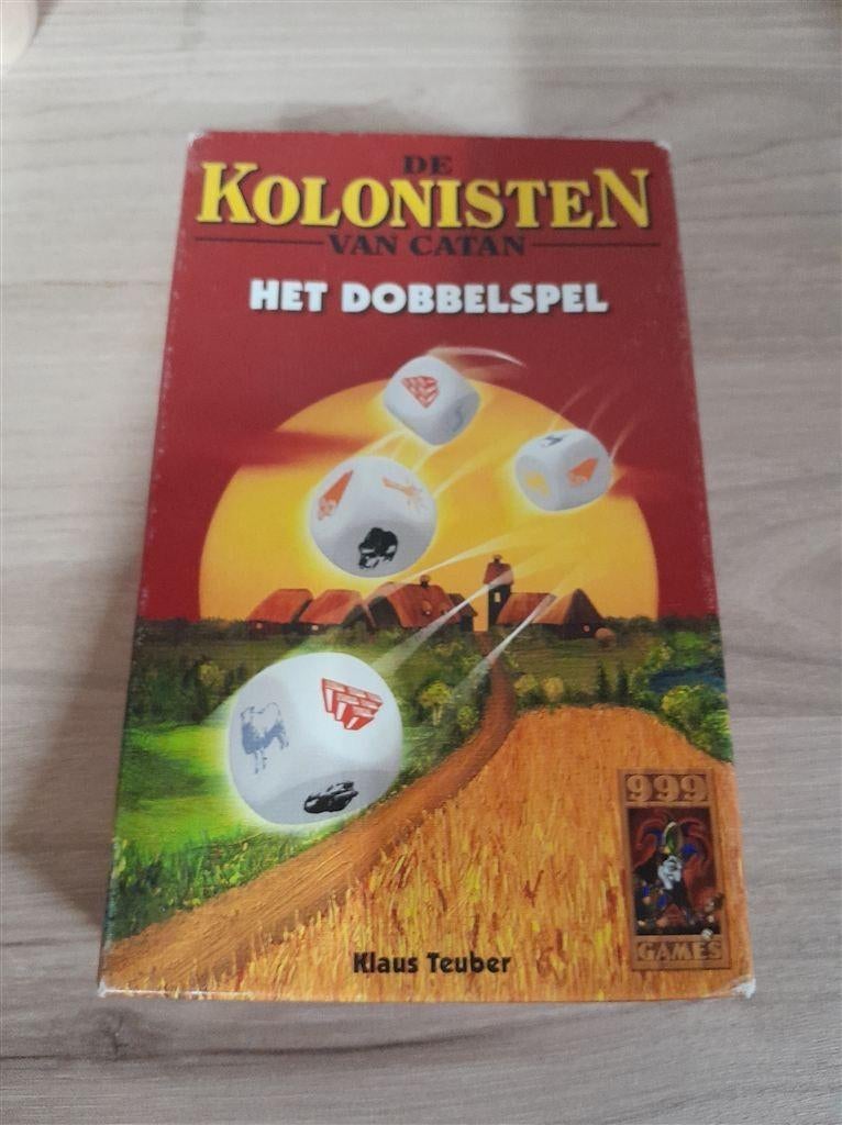 De kolonisten van Catan het dobbelspel - 999 games - s3886, Hobby & Loisirs créatifs, Jeux de société | Jeux de plateau, Envoi