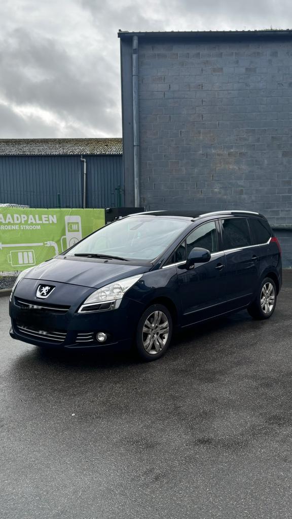 Peugeot 5008 1.6 Benzine Automaat Export of Handelaar, Auto's, Automaat, Euro 5, Monovolume, Zwart