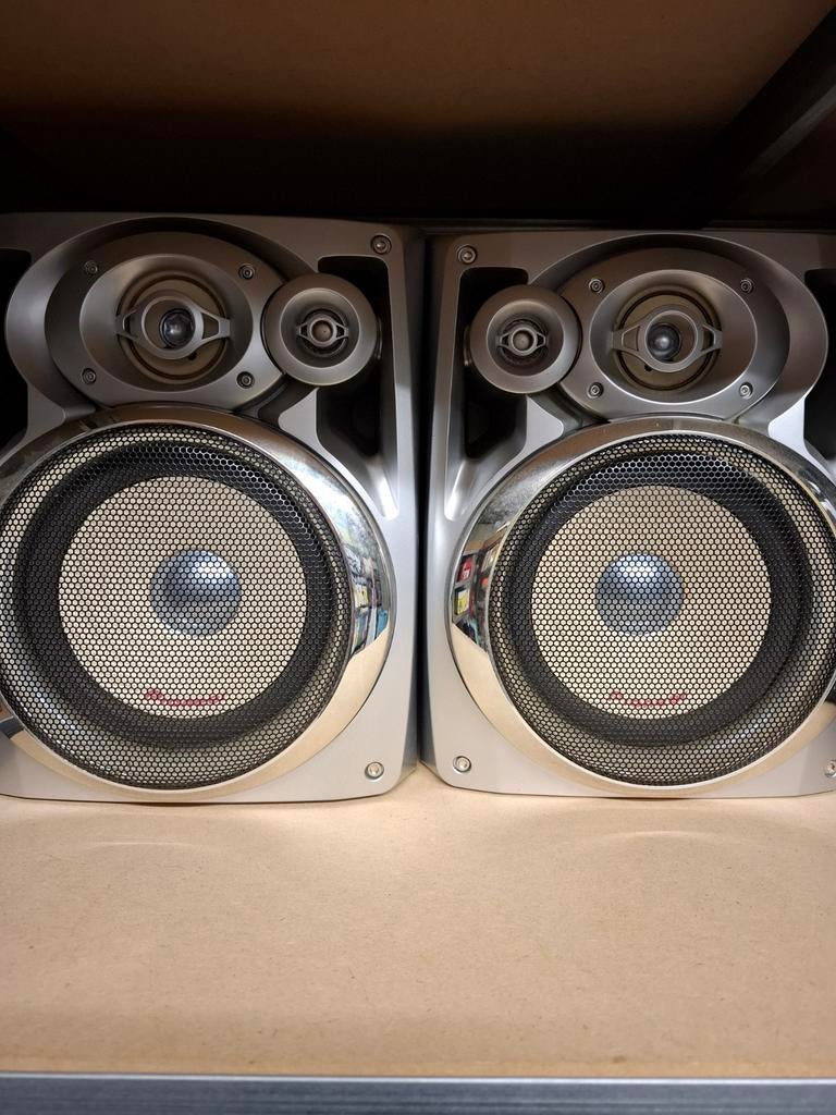 Pioneer geluidsboxen, Autres marques, Enlèvement, Utilisé, Haut-parleurs Frontaux, Arrière ou Stéréo