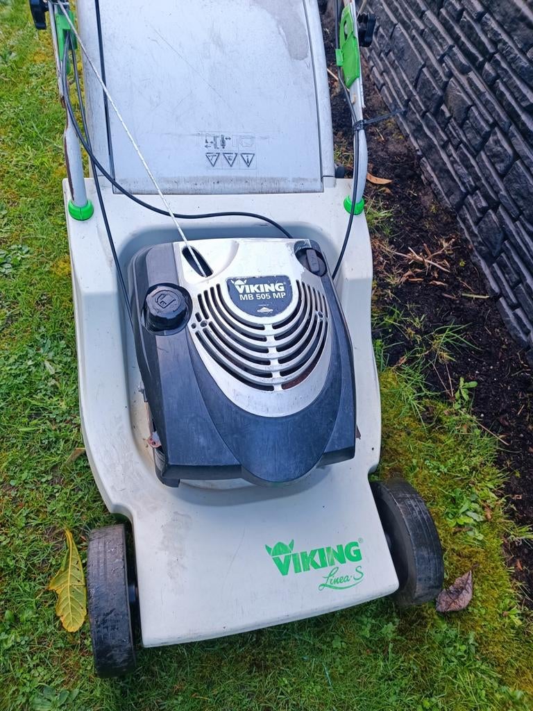 Viking grasmaaier zelftrekker, Ophalen