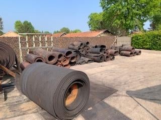 rubberrollen 10 meter lang, Weidegang