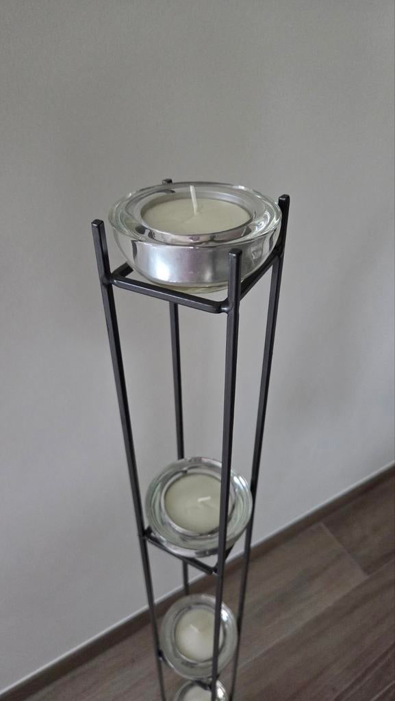 Kaarsen staander incl kaarsen, Huis en Inrichting, Ophalen, Zo goed als nieuw