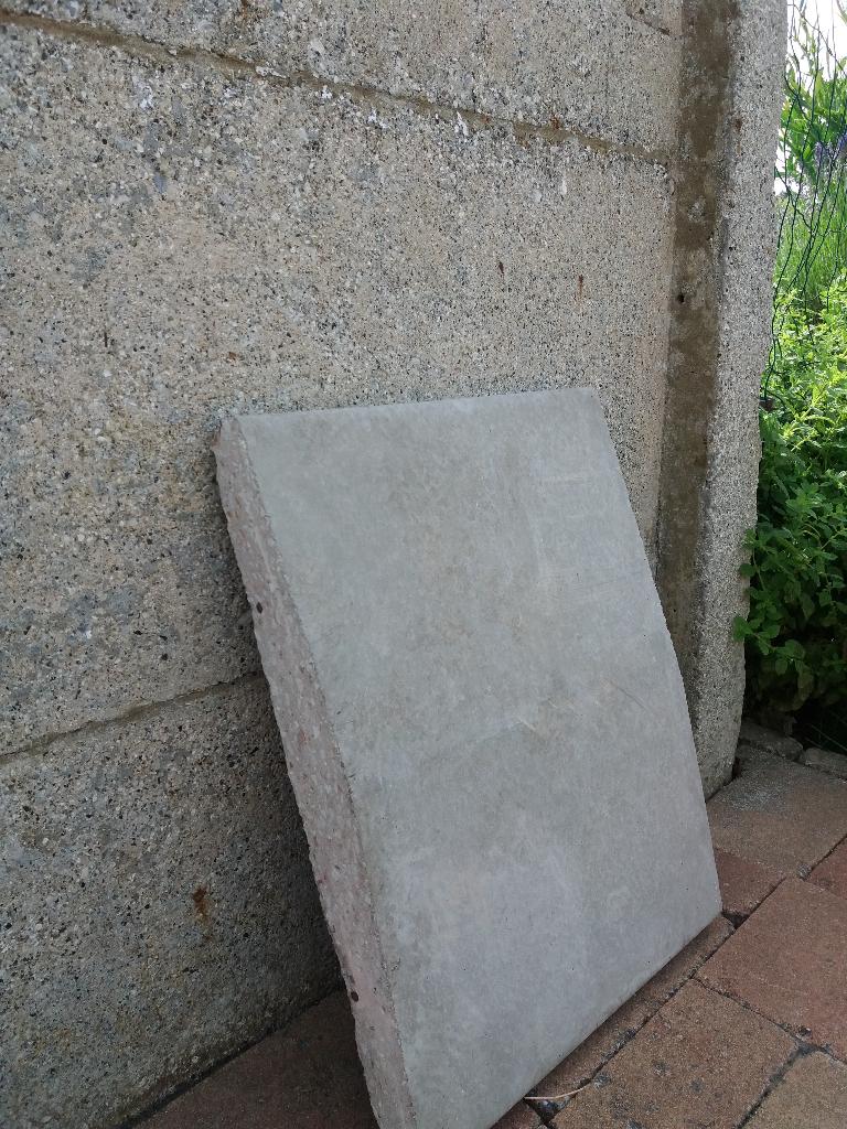 Deux couvre-murs - différentes dimensions, Enlèvement, Béton, Autres types