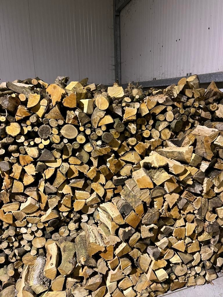 Droog brandhout te koop, Tuin en Terras, Brandhout, 3 tot 6 m³, Ophalen, Overige houtsoorten