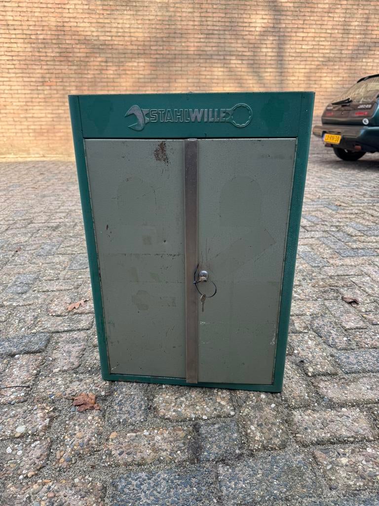 Stahlwille gereedschapskast met sleutel, Auto diversen, Ophalen