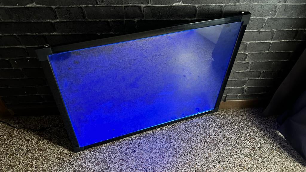 Panneau 80x60 LED — ambiance studio, fonctionne nickel, Bricolage & Construction, Plaques & Panneaux, Enlèvement, Utilisé