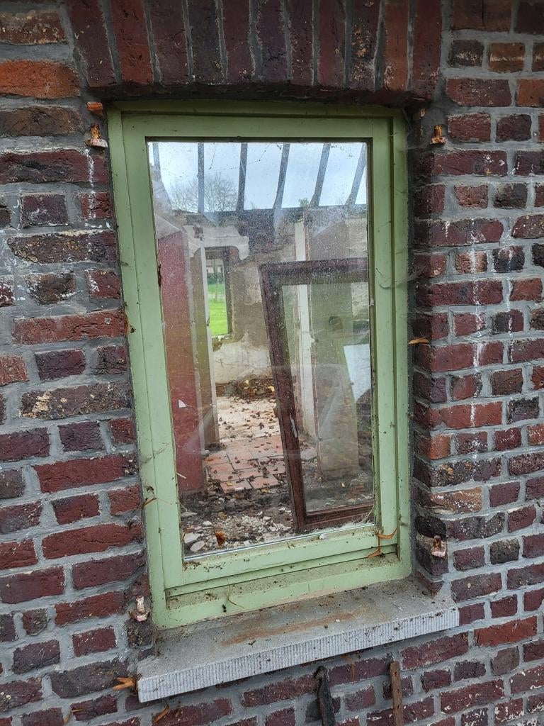 2 ramen, Ophalen, Gevelraam of Ruit, Gebruikt, Minder dan 80 cm