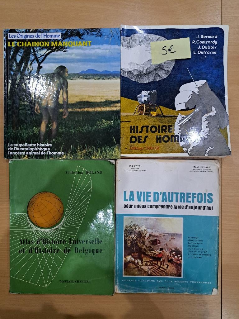 Histoire - Lot de manuels scolaires Eveil, Livres, Enlèvement, Utilisé, Primaire, Histoire