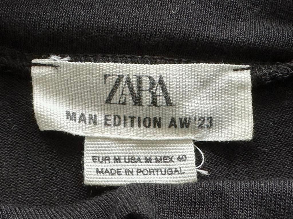 Exclusieve pull Zara Man edition 2023, Kleding | Heren, Truien en Vesten, Zara, Maat 48/50 (M), Zwart, Ophalen of Verzenden