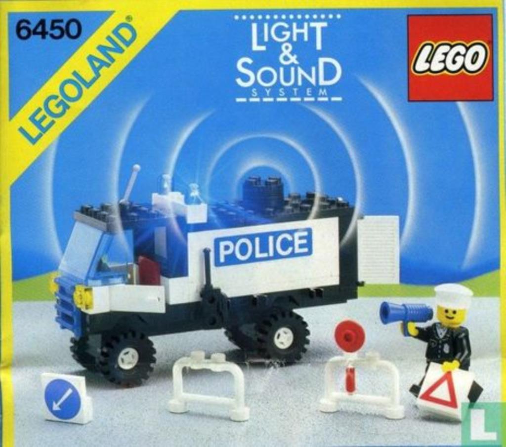 LEGO Classic Town Police 6450 Mobile Police Truck, Enlèvement ou Envoi, Comme neuf, Ensemble complet, Lego