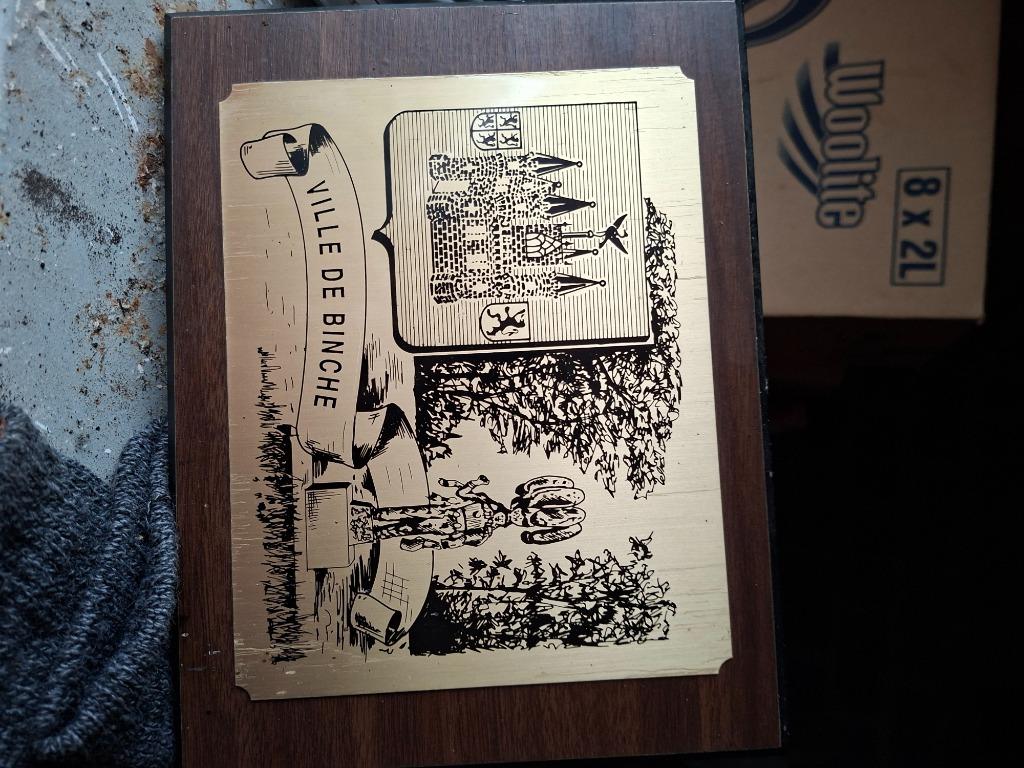 Binche, Enlèvement ou Envoi, Utilisé